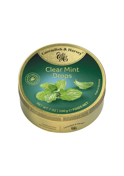 Cavendish & Harvey Clear Mint Drops 200 Gr 20'li Paket