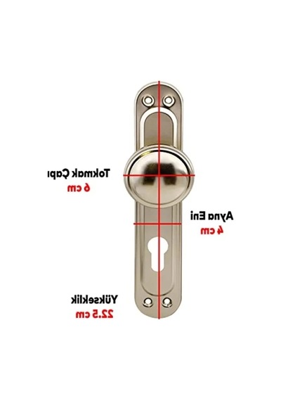 Aynalı Niken Kapı Tokmağı - Metal Tokmak 0
