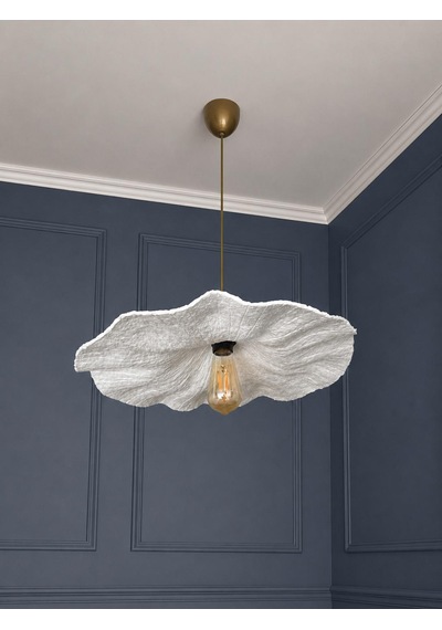 Lioraa Lighting Athea 60 Cm Sarkıt Avize Kırık Beyaz