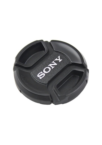 Sony İçin Snap On Lens Objektif Kapağı Bağcıklı 49 MM