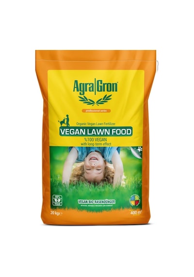 Vegan Bitkisel Menşeli Çim Gübresi Doğal Çim Coşturan Gübre 20 KG