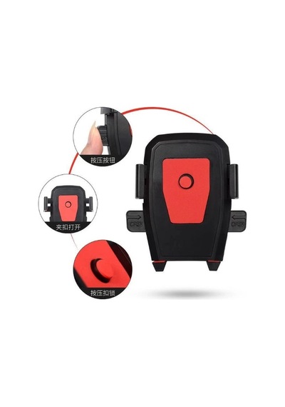 Araç İçi Cam Ve Torpido Vantuzlu Telefon Tutucu 5545 Çok Renkli