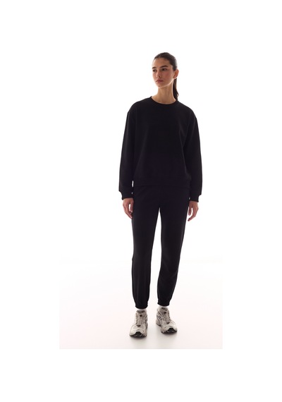 Penti Siyah Oversize Active Sweatshirt