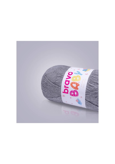 Baby Tüylenmez Anti Pilling Bebek Yünü 100 Gr 250 Metre Renk Kodu: 930 Gri