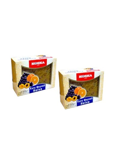 Koska Kuru Meyveli Yaz Helvası 2 x 500 G