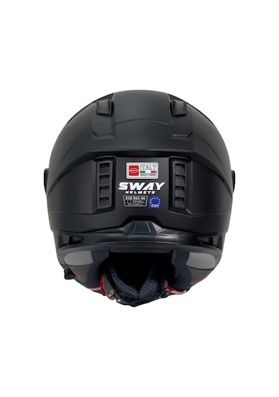 Sway Sw 868 Kapalı Kask Mat Siyah