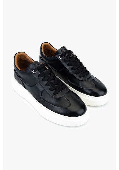 Valmenti Erkek Hakiki Deri Siyah Sneakers & Spor Ayakkabı 04 4601 Erk Ayk Y26 Sıyah