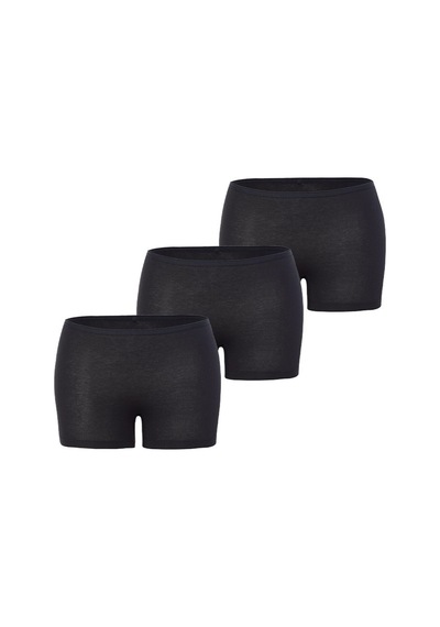 Blackspade 1571 Siyah 3 Lü Paket Şort Kadın Slip