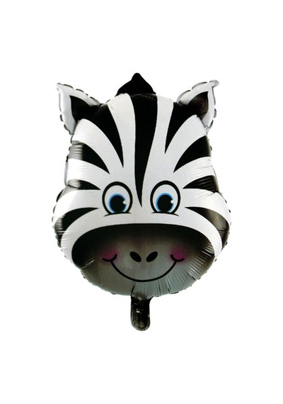 6 Adet Safari Konsepti Doğum Günü Hayvan Folyo Balon Seti