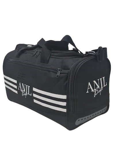 Anılbags Anıl Bags Spor Seyahat Çantası 45 Cm Ayakkabı Bölümlü Siyah