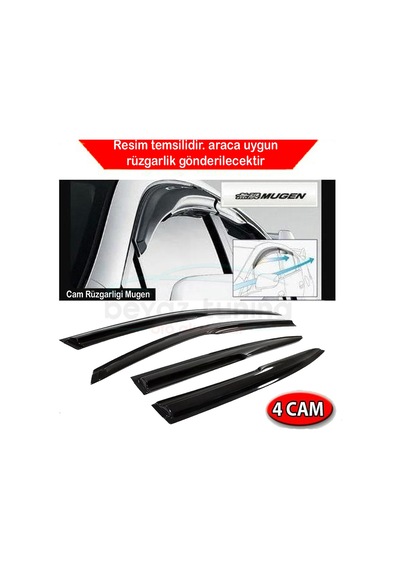 Fiat Egea Mugen Cam Kenar Rüzgarlığı