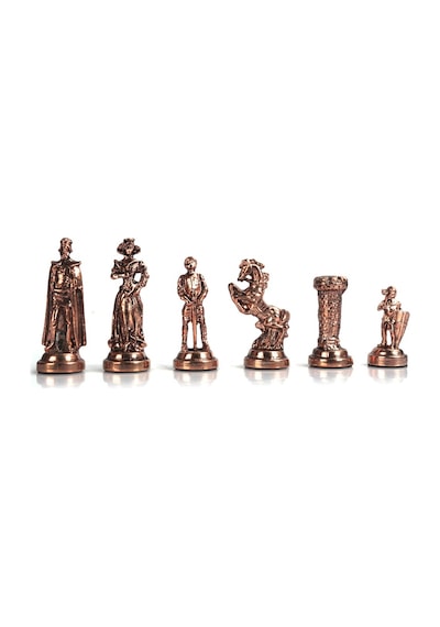Gifthome Metal Satranç Takımı-seti orta ingiliz antik rustik Cevi
