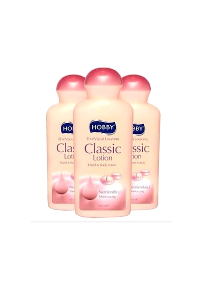 Hobby Classic El ve Vücut Losyonu 3 x 300 ML