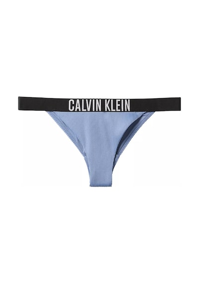 Calvin Klein Kadın Logo İmzalı Elastik Bel Bantlı Mavi Bikini Altı-15905