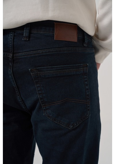 Morven Erkek Kahve Denim 5 Cep Dynamic Fit Jean Kot Pantolon 26ms003013400 Kahve