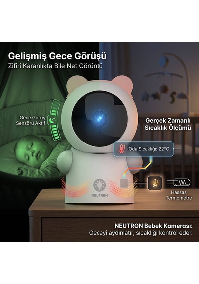 Neutron Ntl-bc-05p Pembe Bebek Kamerası