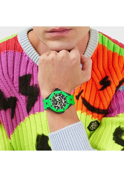 Philipp Plein Pwpfa0624 Erkek Kol Saati