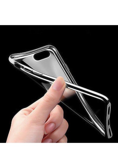 Apple iPhone Uyumlu 7 Plus Şeffaf Silikon Premium Kılıf + Kırılmaz Ekran Koruyucu Temperli Cam