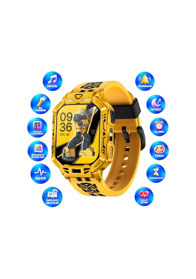 Transformers Bumblebee Tf01b Çocuk Akıllı Saati Distribütör Garantili