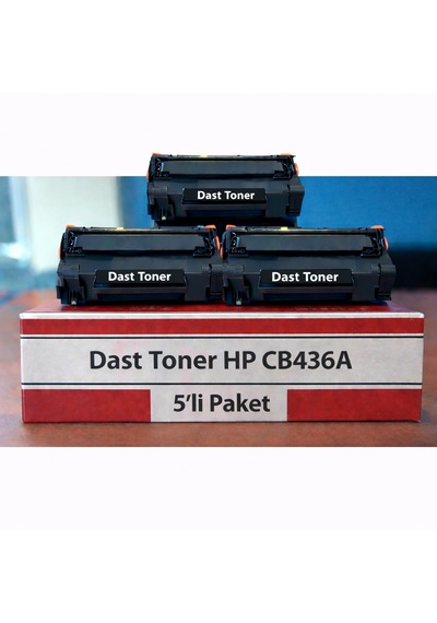 Hp Cb436a Uyumlu Toner 5'li Paket