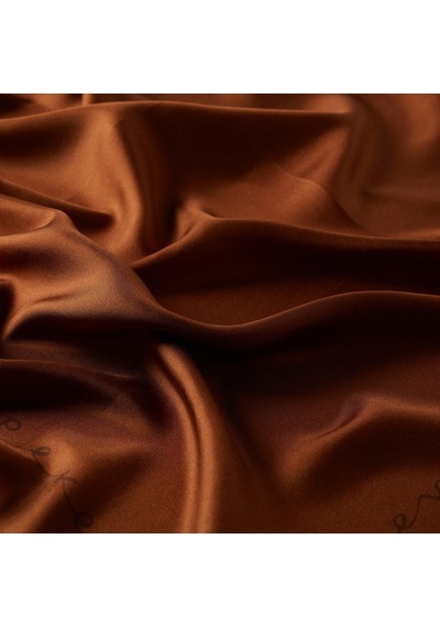 İpekevi Twill İpek Eşarp - Signature - Taba Taba