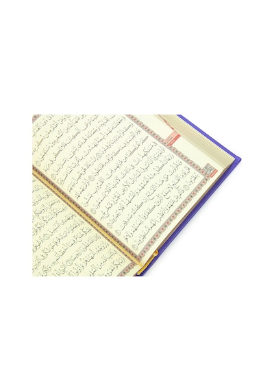 Kuranı Kerim - Sade Arapça - Hafız Boy - Mor Renk - Medrese Kitabevi - Medine Hatlı