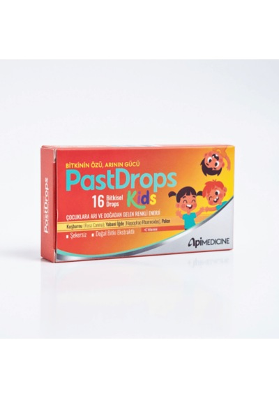 Apimedicine Pastdrops Kids Çocuklar İçin Şekersiz Bitkisel Drops