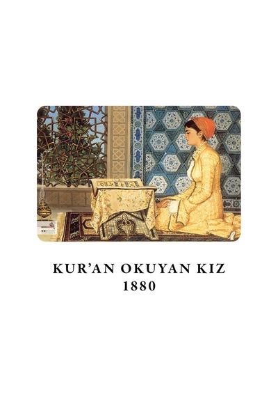Osman Hamdi Bey 4'lü Defter Seti 2, Istanbul Hanımefendileri 2, Çizgisiz, 64 Sayfa, 14x21cm