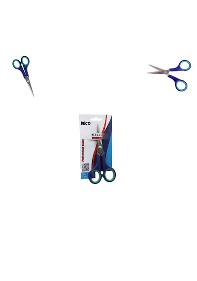 Paslanmaz Çelik Kauçuk Kaplı Ergonomik Sap Küçük Boy Makas 5 ½" & 14 Cm