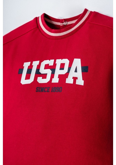 U.s. Polo Assn. Erkek Bebek Kırmızı Şort Takım 5274-49941 Kırmızı