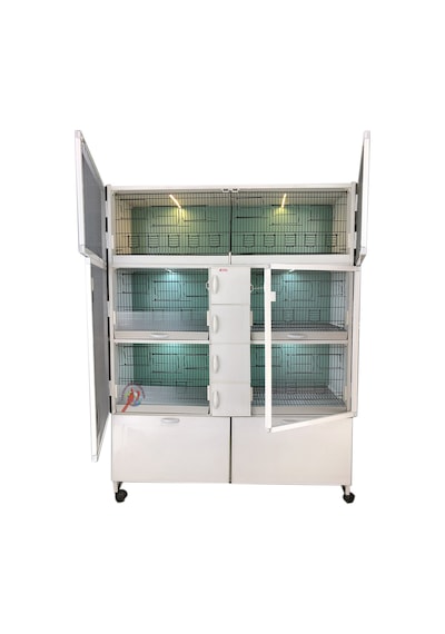 İstanbul Kafes Model 6Dys Pvc Kuş Dolabı