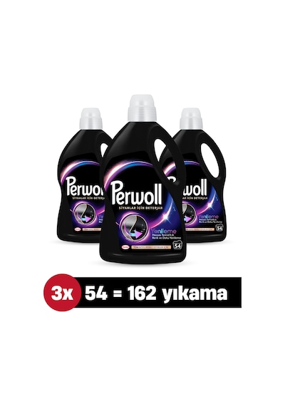 Perwoll Siyah Hassas Bakım Sıvı Çamaşır Deterjanı 3 x 2970 ML
