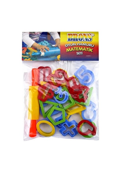 Brons Oyun Hamuru Matematik Seti Beyaz