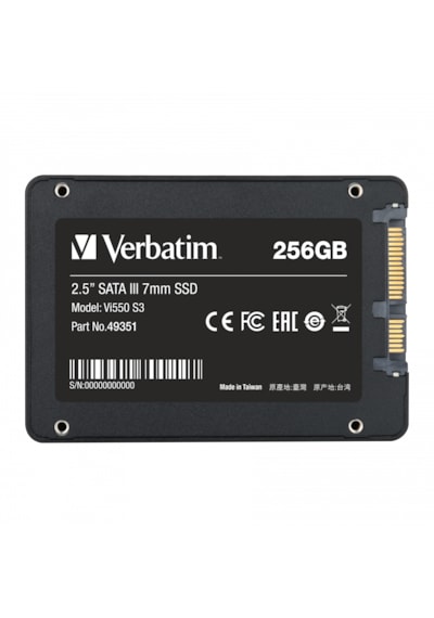 Verbatim Vİ550 S3 2.5" 256 GB Sata 3 SSD
