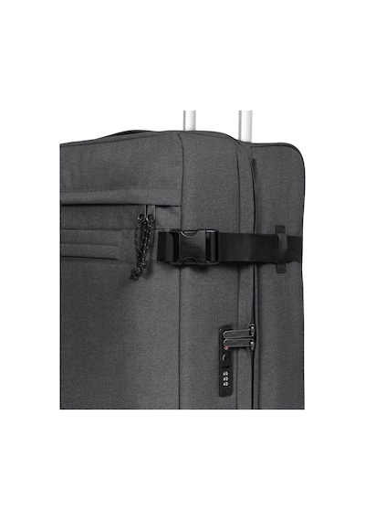 Eastpak Transit'r 4 M Black Denim Siyah Valiz Orta Boy Siyah