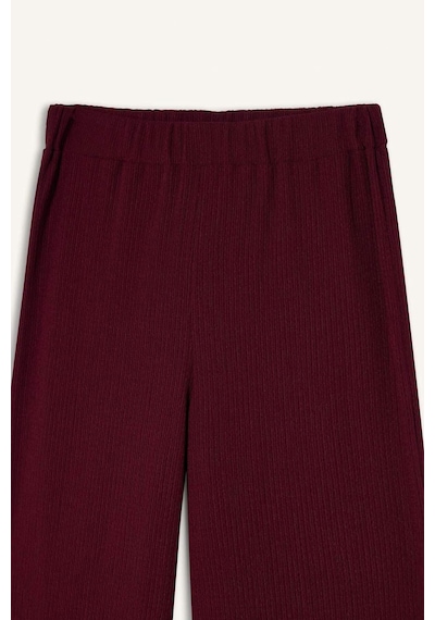 Defacto Straight Fit Bürümcük Pantolon E9890ax25aubr160 Bordo-br160