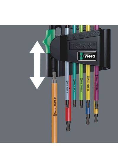 Wera 967 Spkl-9 Sb Tork Bo Alyan Seti 05073599001 N11.11323
