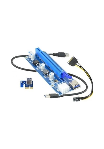 Minerking Riser Versiyon 009S Bitcoin-Etherium Ekran Kartı Uzatm