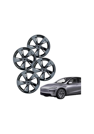 Tesla Juniper Celest Jant Kapağı Seti 19 İnç Parlak Siyah