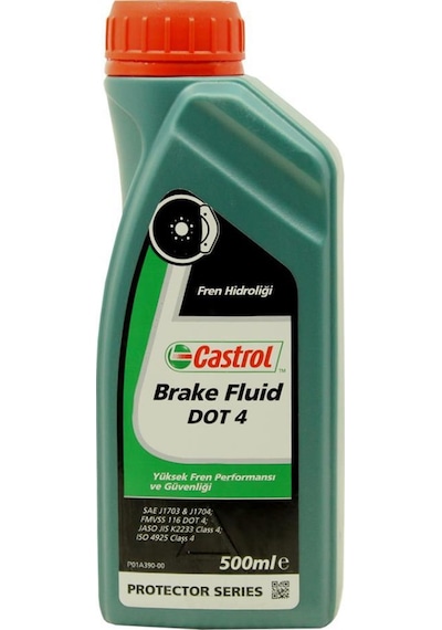 Castrol Dot 4 Fren Hidrolik Yağ 500 ML