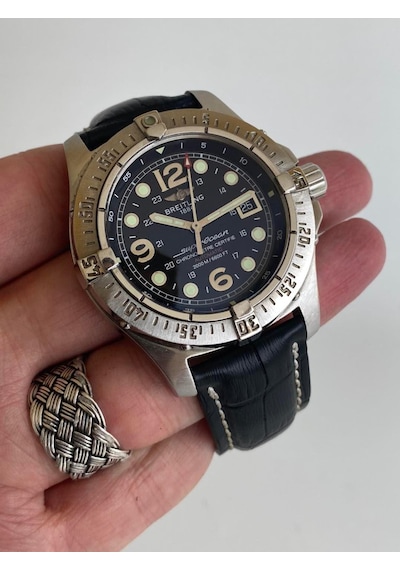 Breitling Superocean 44mm Deri Kordon Erkek Kol Saati A17390 2. E