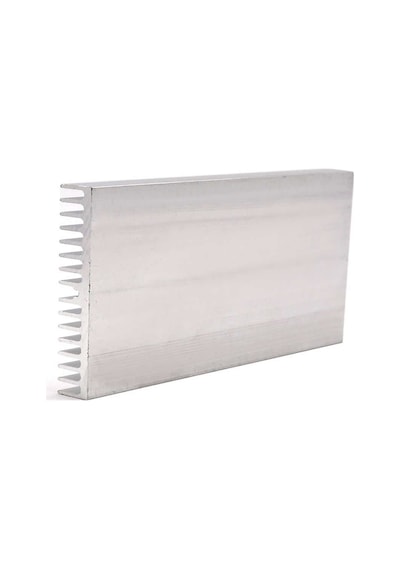 6cm x 10cm x 1cm Alüminyum Metal Soğutucu Blok Radyatör Amfi Led Entegre Transistor