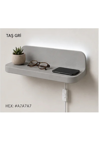 Wall Shelf Light Gri
