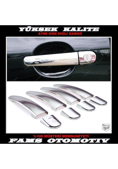 Vw Golf 4 Krom Kapı Kolu 4 Kapı 1998-2004 Arası P.Çelik