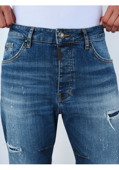 LOFT Loose Tapered Loose Fit Erkek Pantolon Lf2038306 Q1.v1 Denim