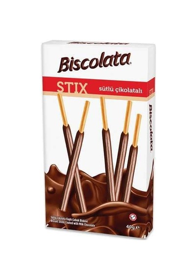 Biskolata Stıcks Sade 40gr