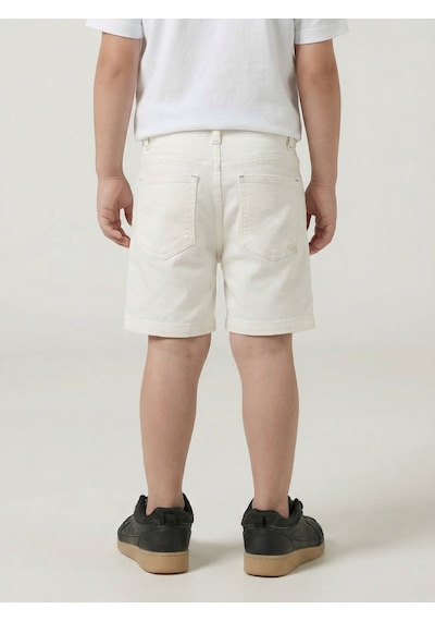 Xo Kids Erkek Çocuk Şort 1-5 Yaş 8275 Beyaz