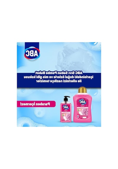 Pembe Renkli Sıvı Sabun, 3 Litre