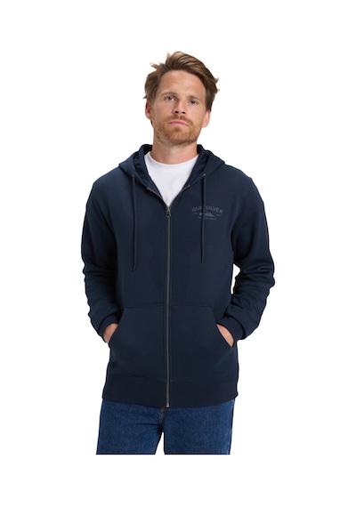 Quiksilver Quıksılver Zıp Hood Chest Logo 6800 Lacivert