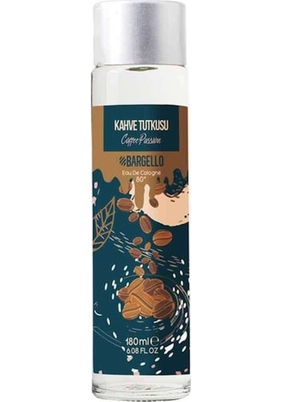 Bargello Kahve Tutkusu 180 Ml Cam Dökme Kapak Kolonya Edc